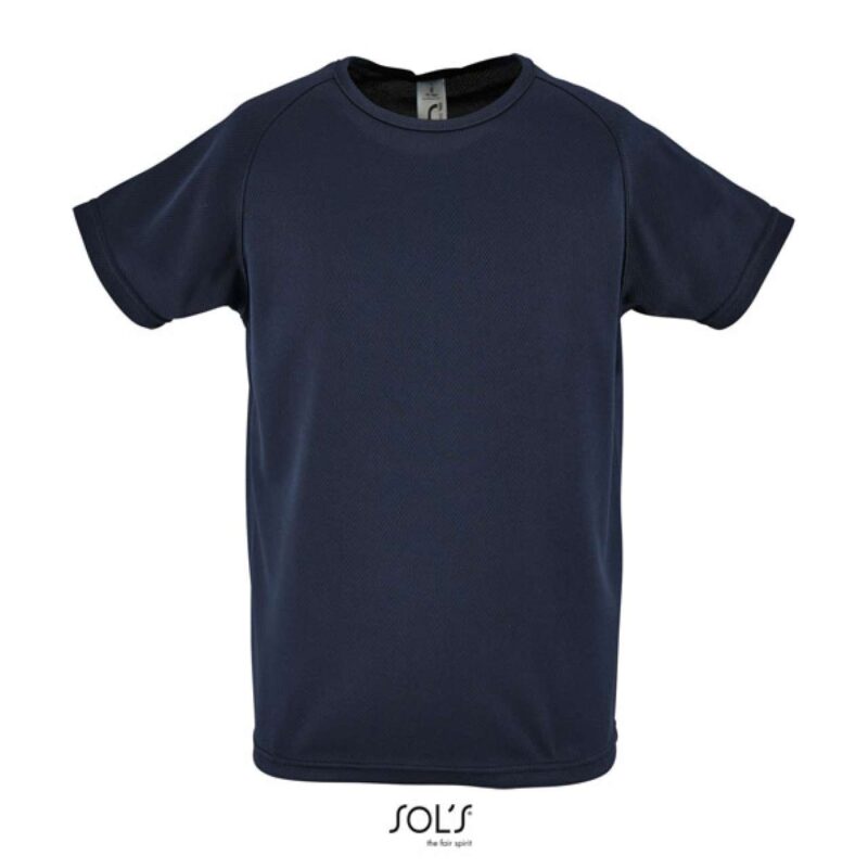 so01166-french_navy-a1 SOL'S SPORTY KIDS' - RAGLAN-SLEEVED T-SHIRT - Γαλλικό ναυτικό