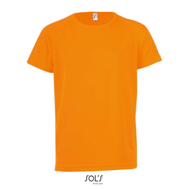 so01166-neon_orange-a1 SOL'S SPORTY KIDS' - RAGLAN-SLEEVED T-SHIRT - Νέον Πορτοκαλί