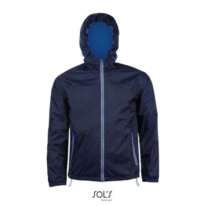 SOL'S SKATE - UNISEX LINED WINDBREAKER - Ναυτικό/Βασιλικό Μπλε