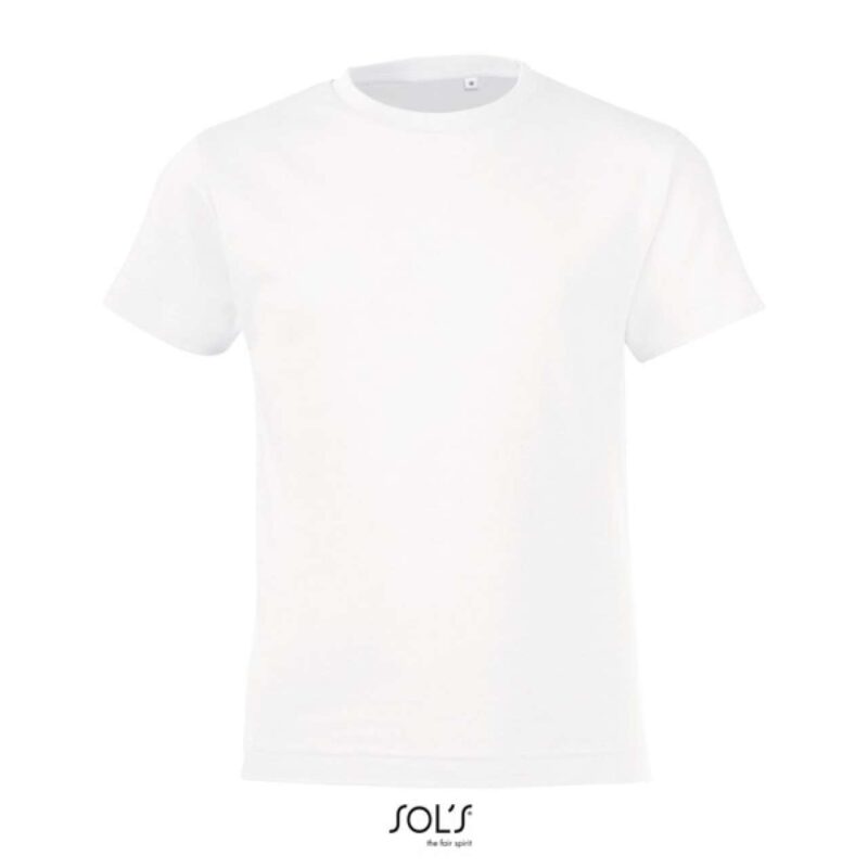 so01183-white-a1 SOL'S KIDS REGENT T-SHIRT - ROUND NECK FIT - Λευκό