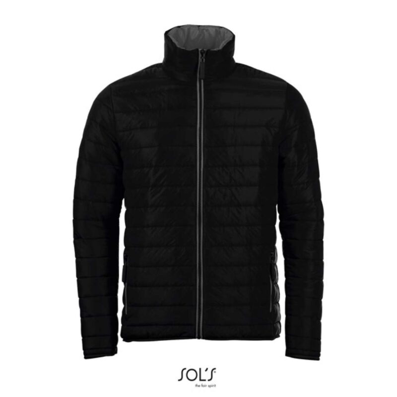 SOL'S RIDE MEN - LIGHT PADDED JACKET - Μαύρο