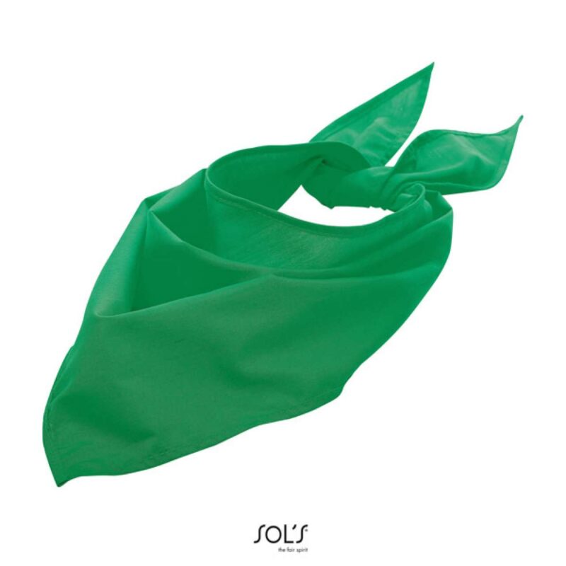 so01198-kelly_green-a1 SOL'S BANDANA - πράσινο του Κέλι