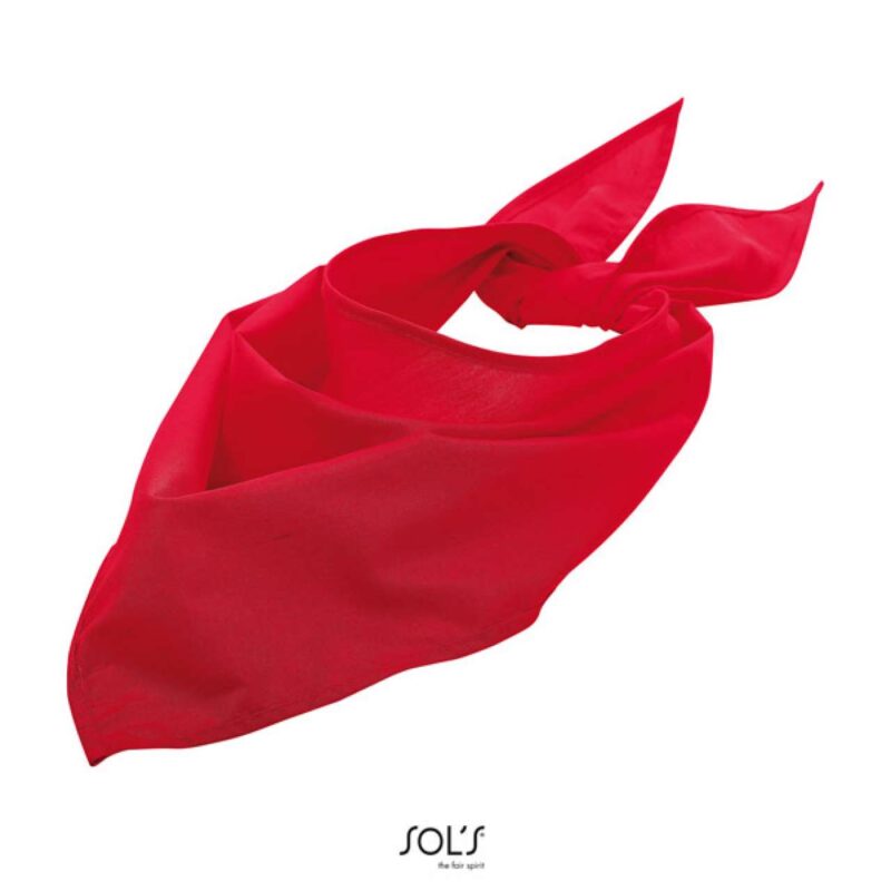 so01198-red-a1 SOL'S BANDANA - Κόκκινο