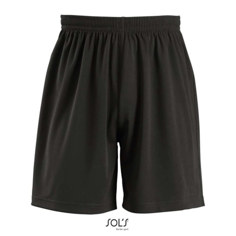 ADULTS SHORTS BASIC 2 - SOL'S SIRO SAN - Μαύρο