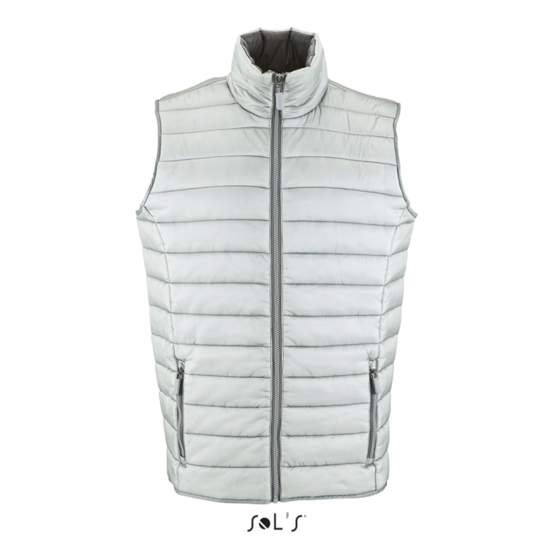 SOL'S WAVE MEN - LIGHTWEIGHT BODYWARMER - Metal Grey