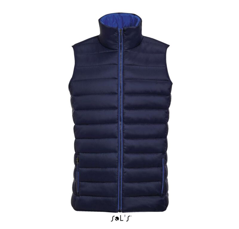 so01436-navy-a5 SOL'S WAVE MEN - LIGHTWEIGHT BODYWARMER - Μπλε μαρίν