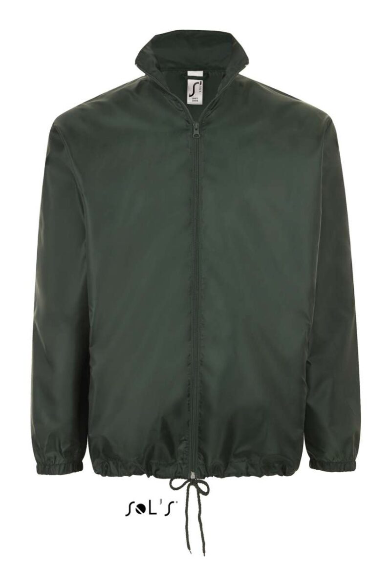 SOL'S SHIFT - UNISEX WATER REPELLENT WINDBREAKER - Πράσινο του δάσους