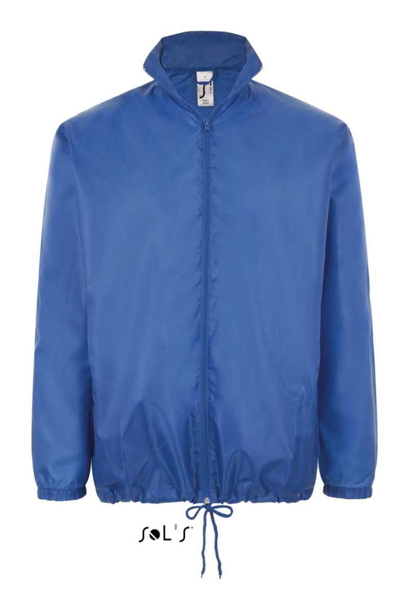 SOL'S SHIFT - UNISEX WATER REPELLENT WINDBREAKER - Βασιλικό μπλε