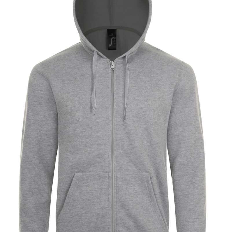so01714-grey_melange-a1 SOL'S STONE - UNISEX ZIP HOODIE - Γκρι Μελανζέ