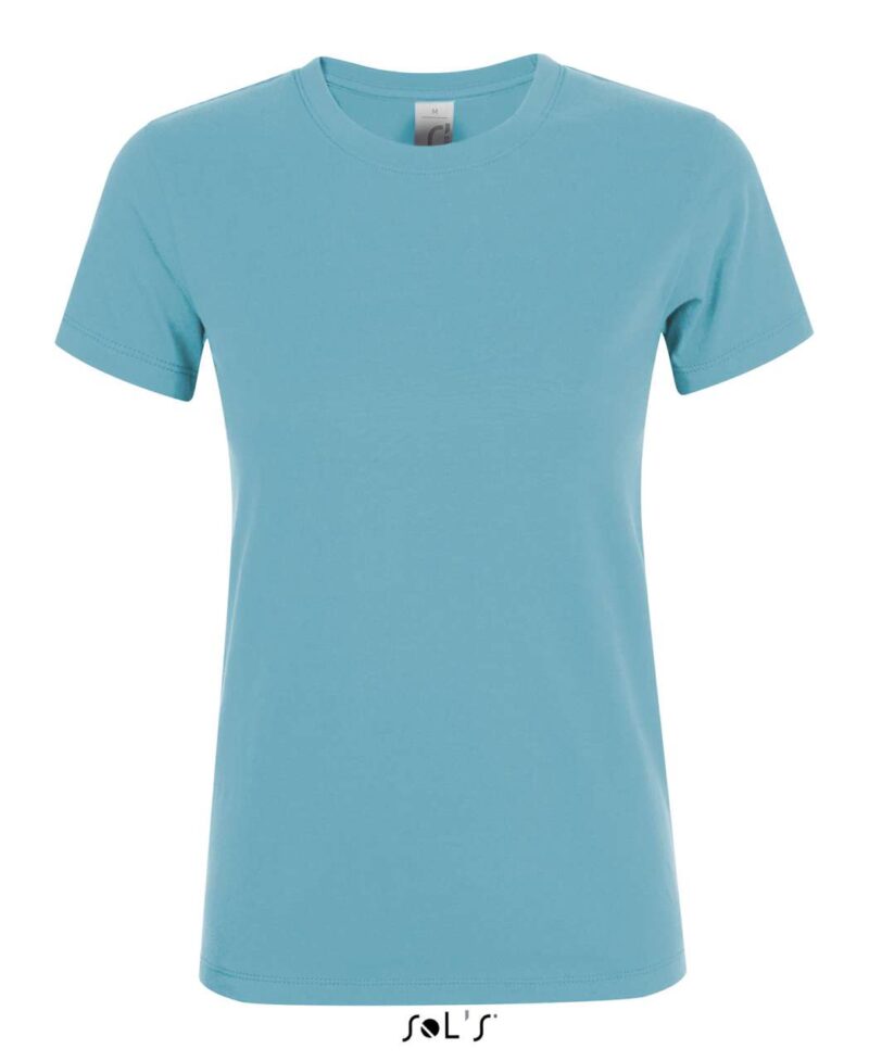REGENT SOL'S ROUND - COLLAR WOMEN T-SHIRT - Ατολλικό Μπλε
