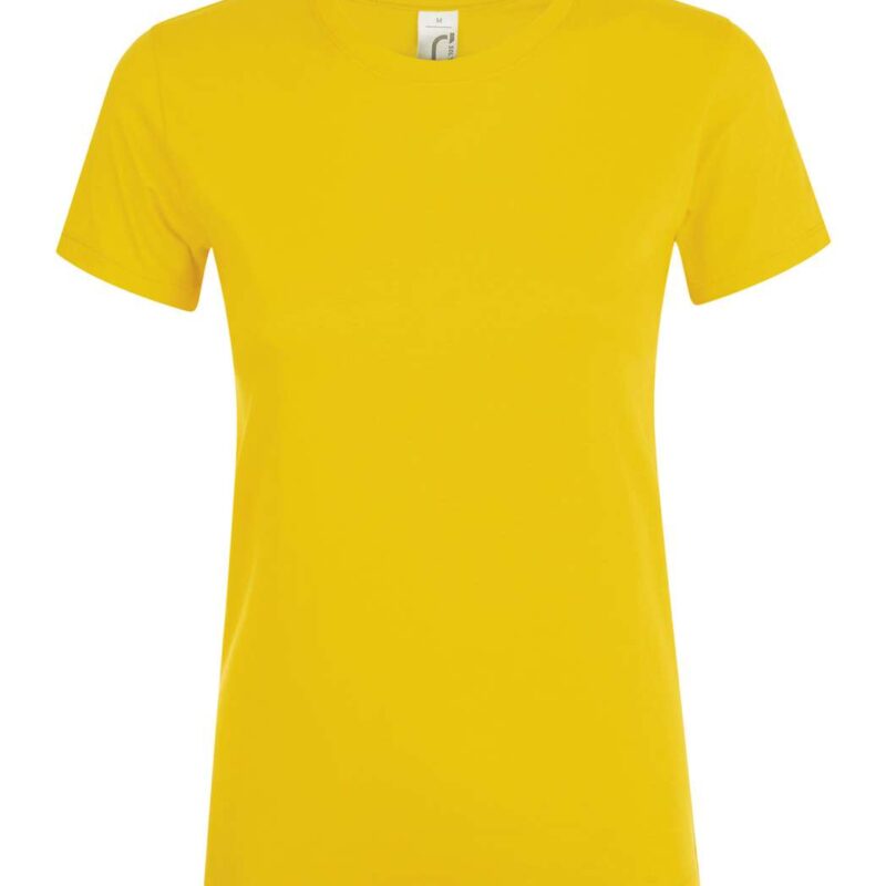 REGENT SOL'S ROUND - COLLAR WOMEN T-SHIRT - χρυσό