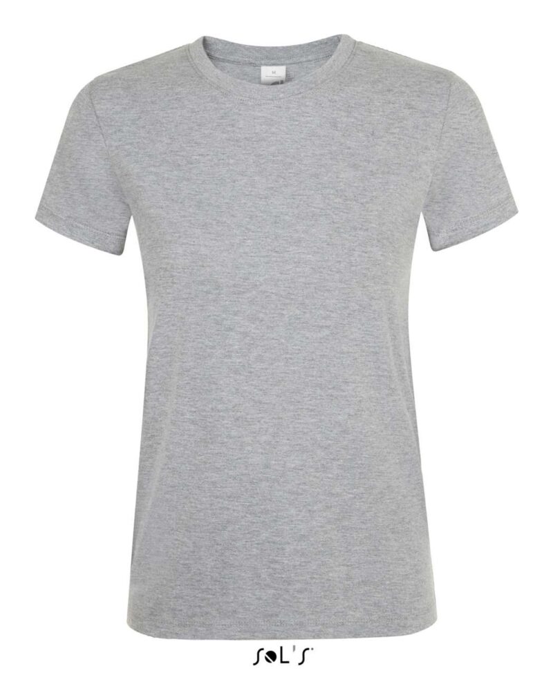 REGENT SOL'S ROUND - COLLAR WOMEN T-SHIRT - 85% Βαμβάκι/15% Βισκόζη