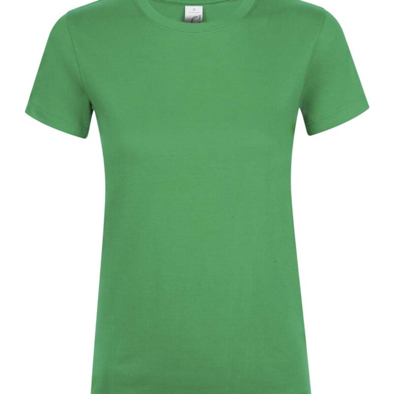 REGENT SOL'S ROUND - COLLAR WOMEN T-SHIRT - πράσινο του Κέλι
