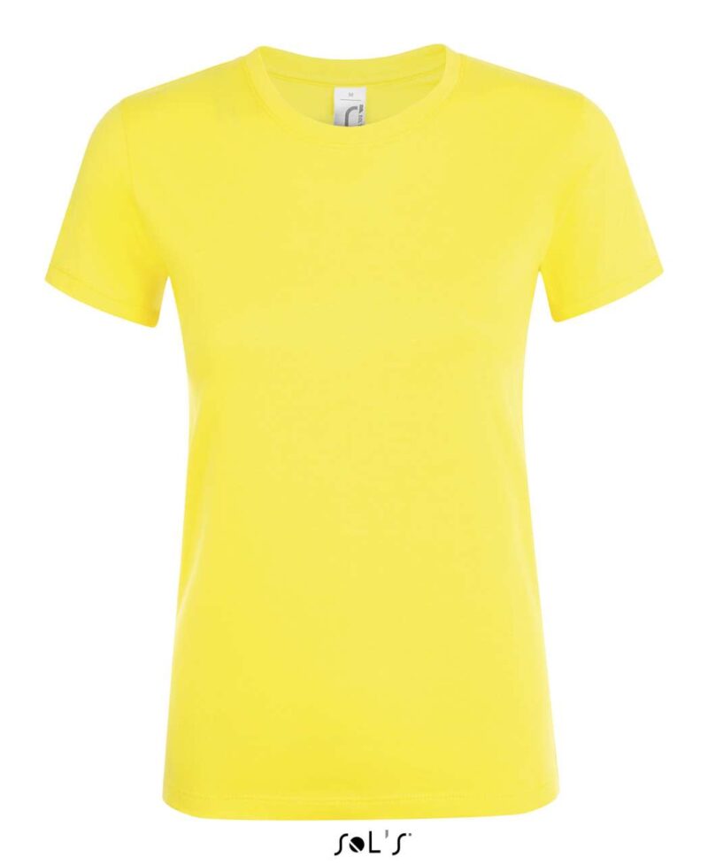 REGENT SOL'S ROUND - COLLAR WOMEN T-SHIRT - λεμονί