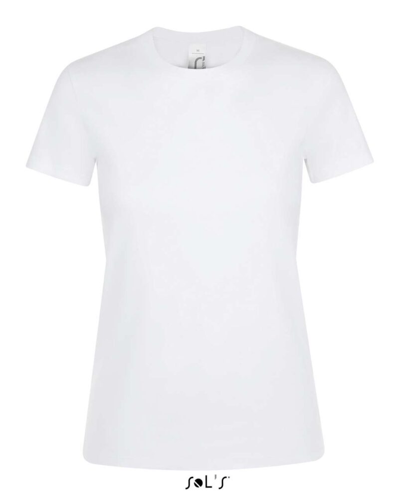 REGENT SOL'S ROUND - COLLAR WOMEN T-SHIRT - Absolute White