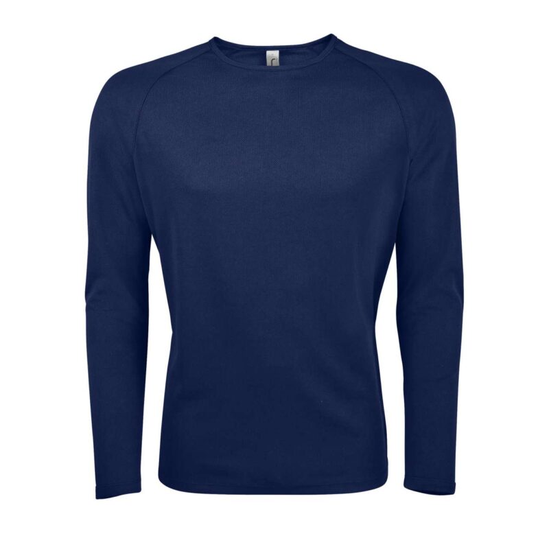 so02071-french_navy-a1 SOL'S MEN LONG SLEEVE - T-SHIRT SPORTY SPORTS LSL - Γαλλικό ναυτικό