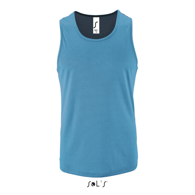 so02073-aqua-a1 SOL'S SPORTY TT MEN - SPORTS TANK TOP - Θαλασσί