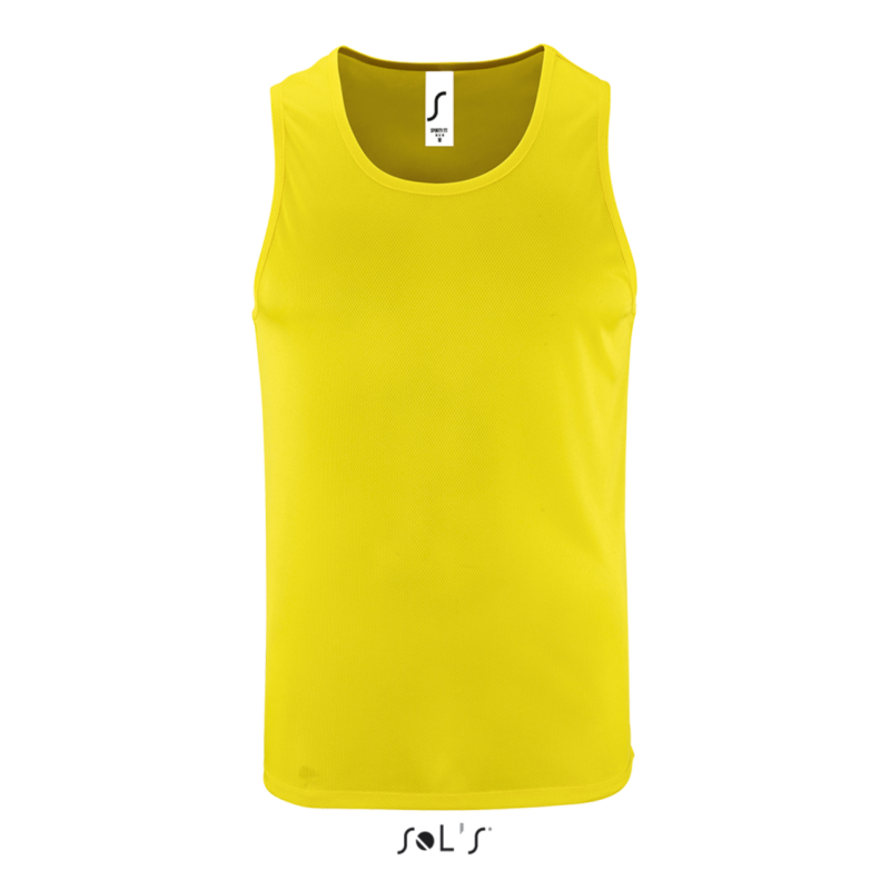 so02073-neon_yellow-a1 SOL'S SPORTY TT MEN - SPORTS TANK TOP - Νέον Κίτρινο