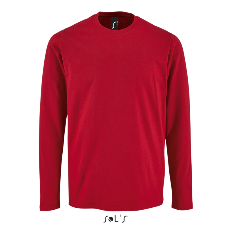 so02074-red-a1 SOL'S IMPERIAL LONG-SLEEVE T-SHIRT - LSL MEN - Κόκκινο