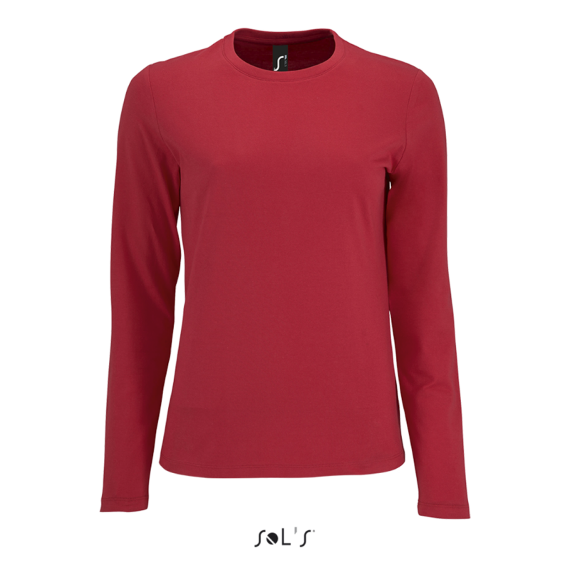 SOL'S IMPERIAL LSL WOMEN - LONG-SLEEVE T-SHIRT - Κόκκινο