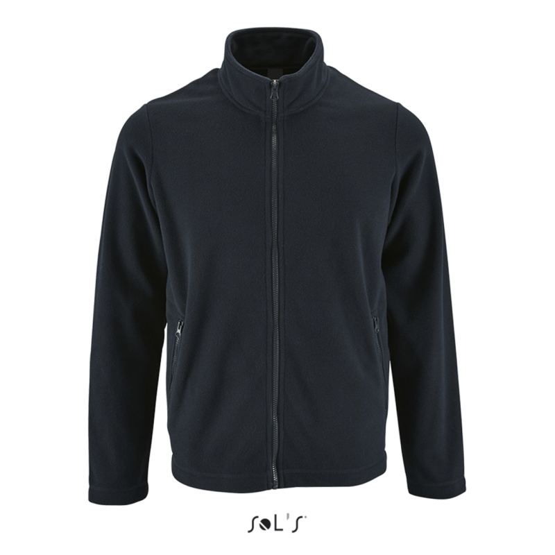 SOL'S NORMAN FLEECE - PLAIN MEN JACKET - Μπλε μαρίν