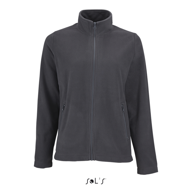 SOL'S NORMAN FLEECE - WOMEN JACKET PLAIN - Ανθρακί