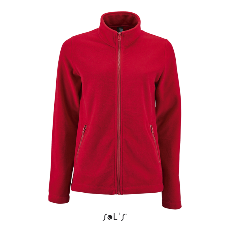 SOL'S NORMAN FLEECE - WOMEN JACKET PLAIN - Κόκκινο