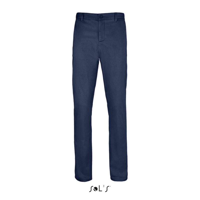 so02917-french_navy-a1 SOL'S JARED MEN - TROUSERS STRETCH SATIN - Γαλλικό ναυτικό