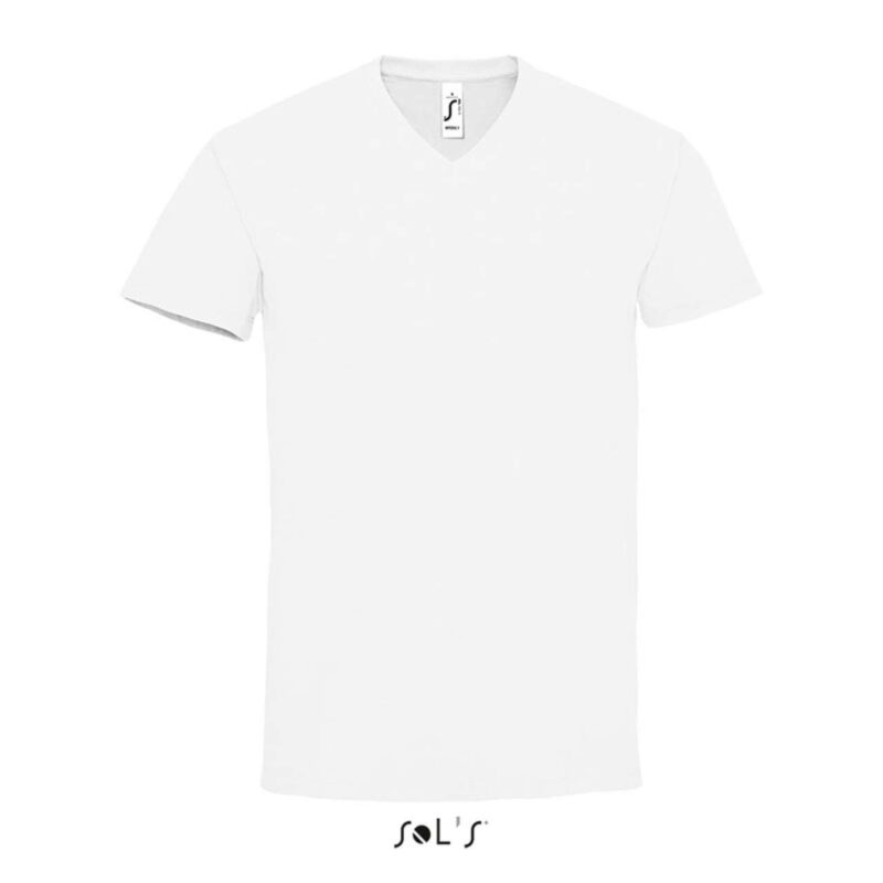 so02940-white-a1 SOL'S " to "V-λαιμόκοψη". I must keep "MEN" and "V-NECK". So, the most natural way to present these *untranslated* terms in a Greek context is often to just list them, possibly with a slight reordering if it makes more sense, but without adding Greek words that would translate the protected terms. Let - Λευκό
