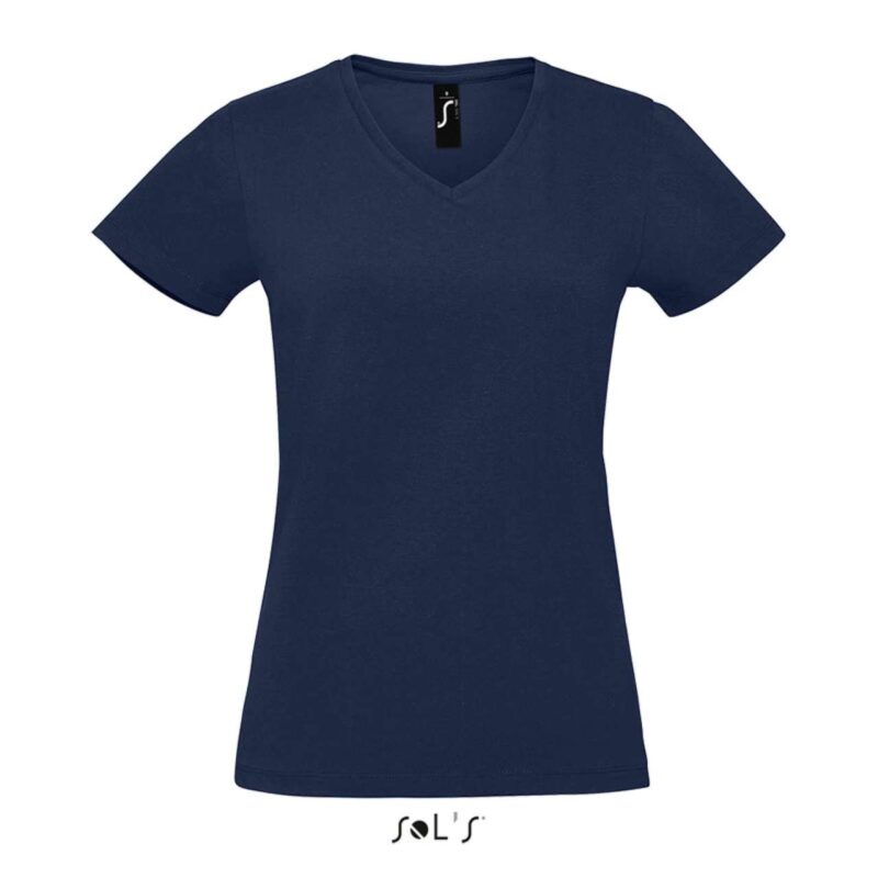 so02941-french_navy-a1 IMPERIAL T-SHIRT V-NECK - SOL'S WOMEN - Γαλλικό ναυτικό