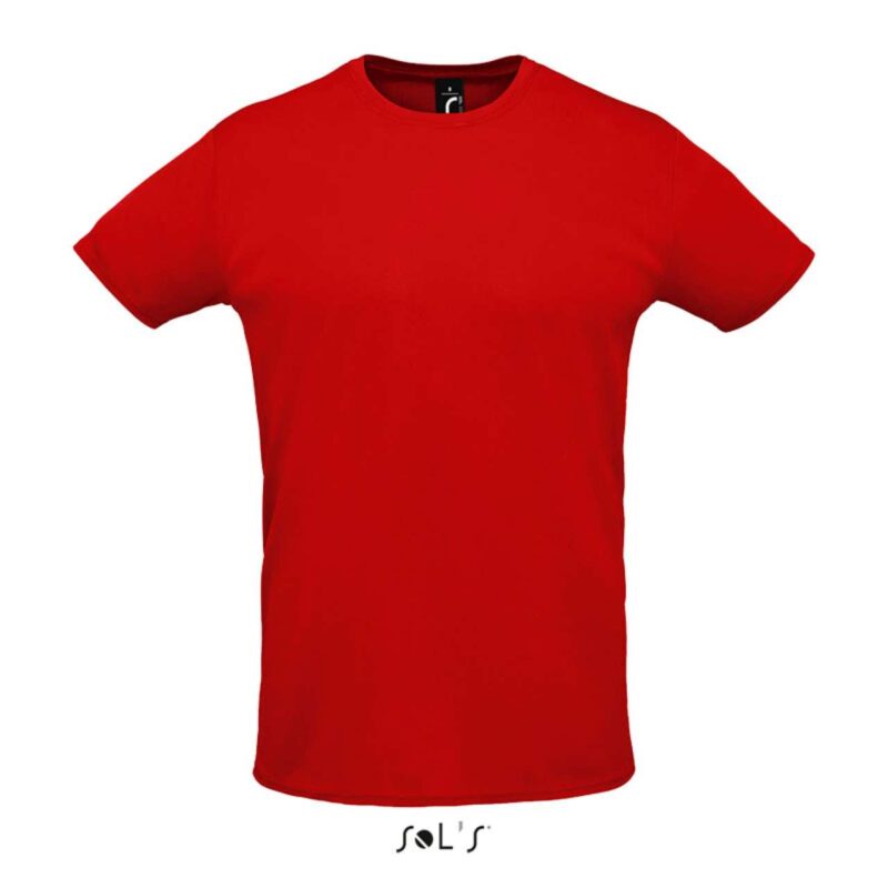 so02995-red-a1 SOL'S SPRINT - UNISEX SPORT T-SHIRT - Κόκκινο
