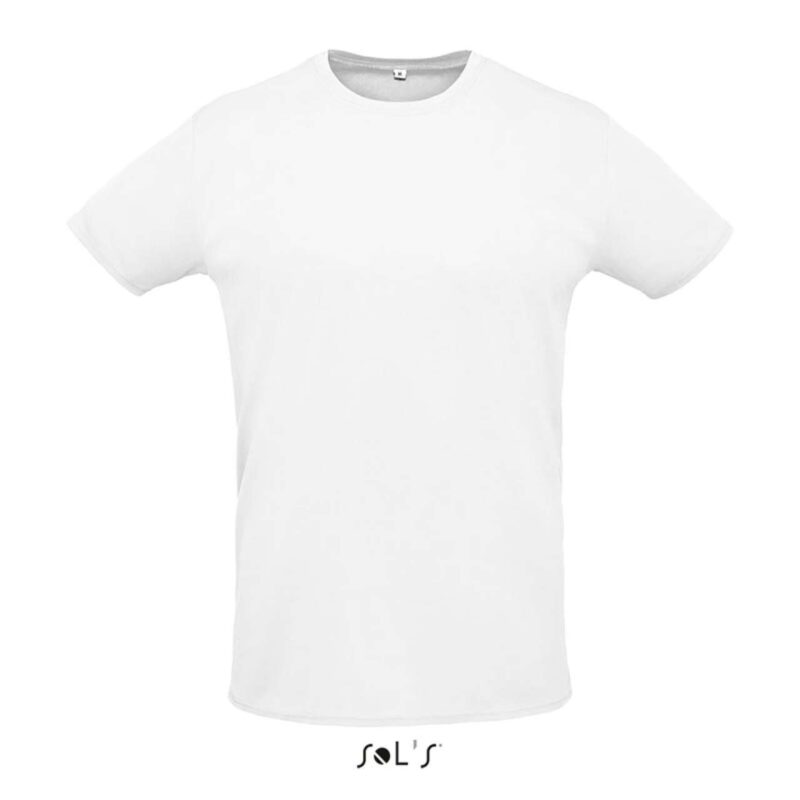so02995-white-a1 SOL'S SPRINT - UNISEX SPORT T-SHIRT - Λευκό