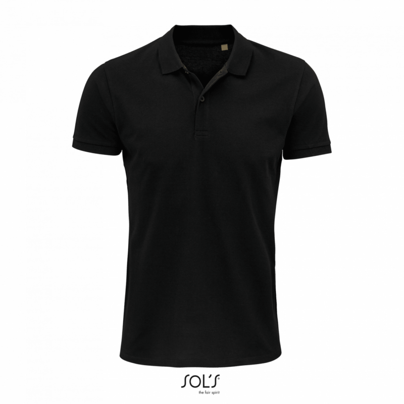so03566-black-a1 SOL'S PLANET MEN - POLO SHIRT - Μαύρο