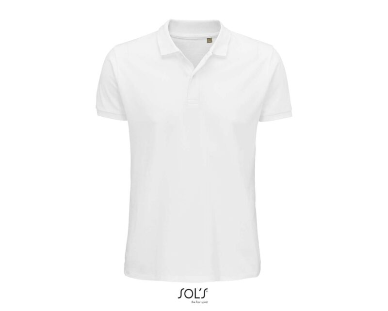 so03566-white-a1 SOL'S PLANET MEN - POLO SHIRT - Λευκό