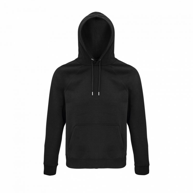 so03568-black-a1 SOL'S STELLAR - UNISEX HOODED SWEATSHIRT - Μαύρο