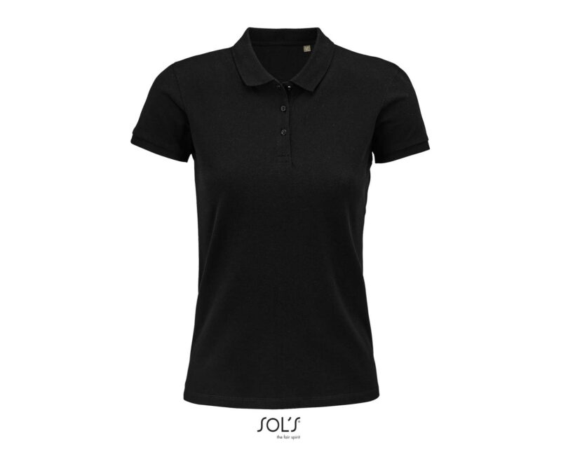 SOL'S PLANET WOMEN - POLO SHIRT - Μαύρο
