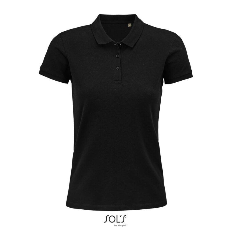 so03575-black-a1 SOL'S PLANET WOMEN - POLO SHIRT - Μαύρο