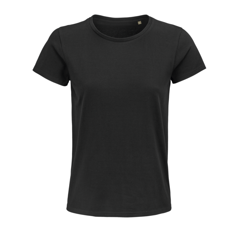 so03579-deep_black-a1 SOL'S PIONEER T-SHIRT FITTED - ROUND-NECK WOMEN JERSEY - Βαθύ Μαύρο