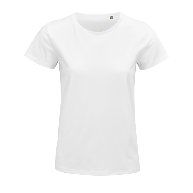 SOL'S PIONEER T-SHIRT FITTED - ROUND-NECK WOMEN JERSEY - Λευκό