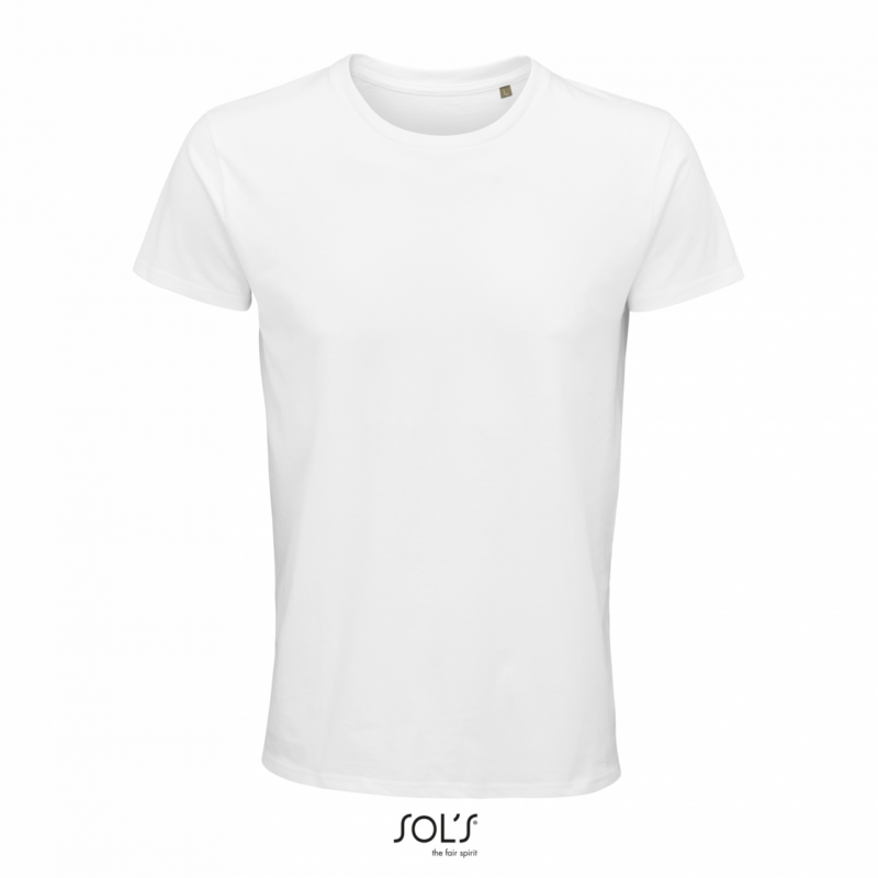 SOL'S CRUSADER MEN - T-SHIRT ROUND-NECK FITTED JERSEY - Λευκό