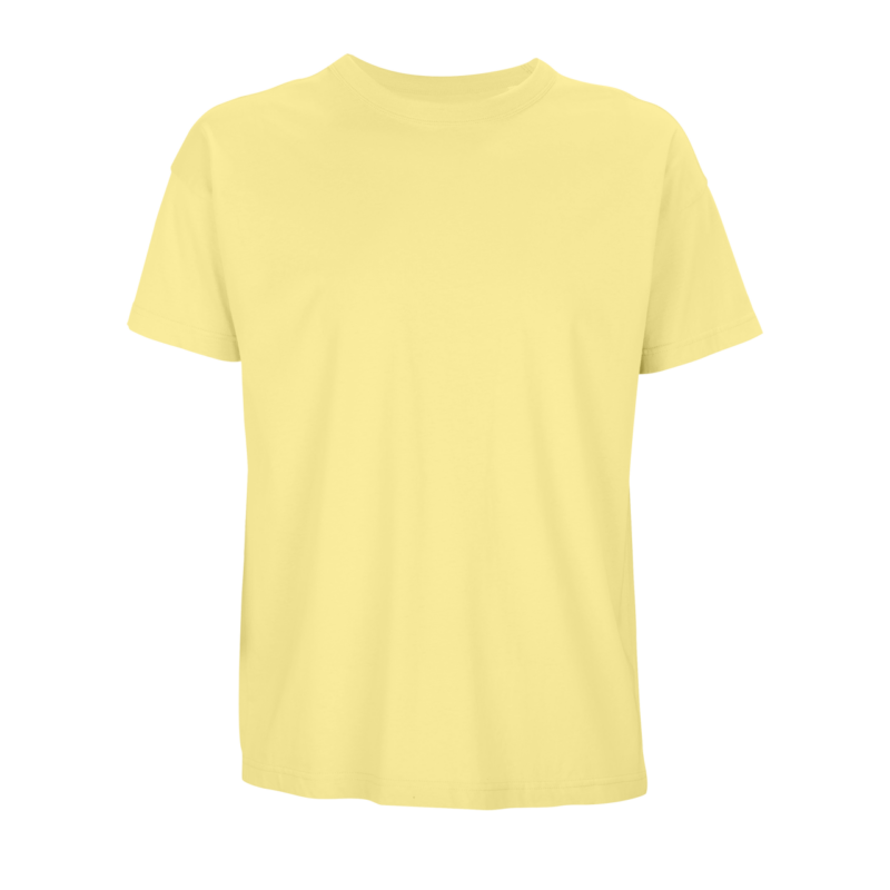 so03806-light_yellow-a2 OVERSIZED BOXY T-SHIRT για MEN SOL'S - Light Yellow