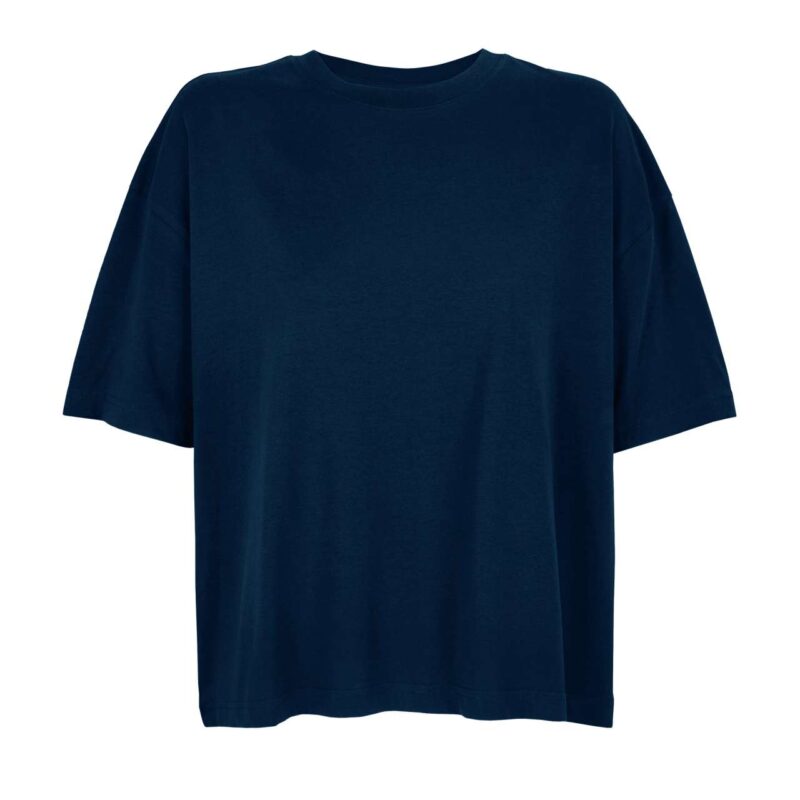 WOMEN BOXY T-SHIRT OVERSIZED της SOL'S - Γαλλικό ναυτικό
