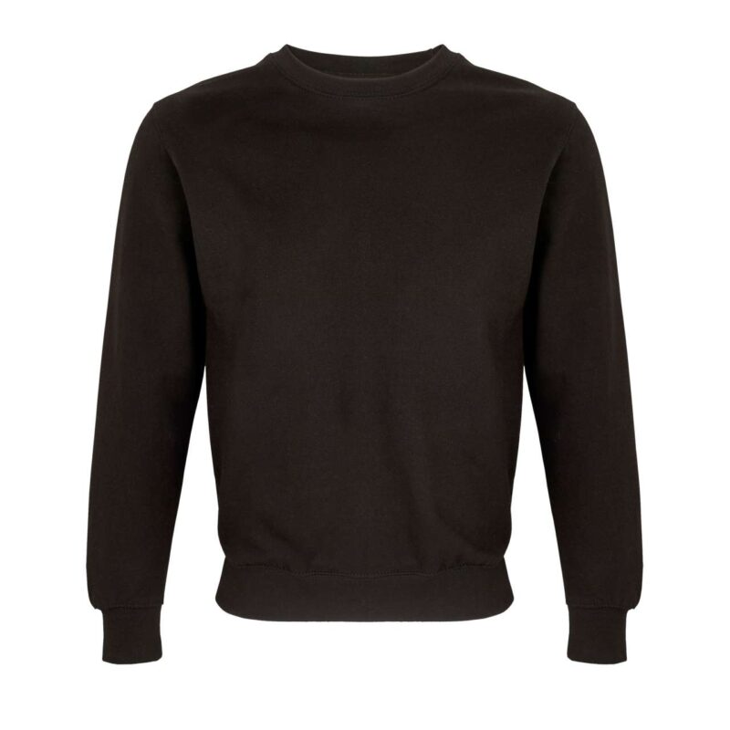 so03814-black-a1 SOL'S COLUMBIA - UNISEX ROUND-NECK SWEATSHIRT` - Μαύρο