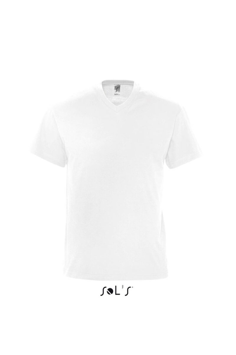 VICTORY T-SHIRT - SOL'S V-NECK Ανδρικό - Λευκό