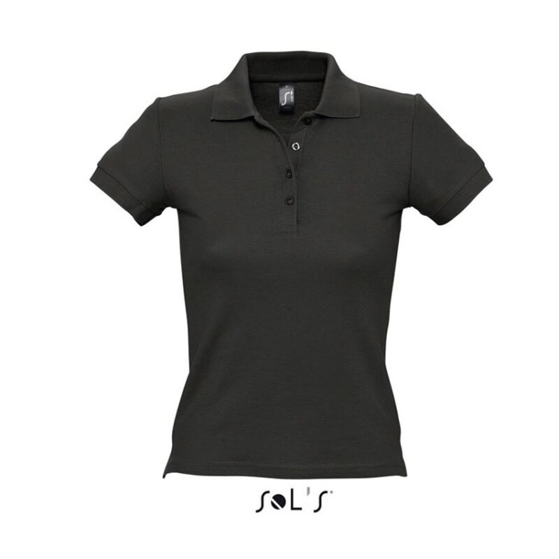 so11310-black-a SOL'S PEOPLE - POLO SHIRT WOMEN - Μαύρο