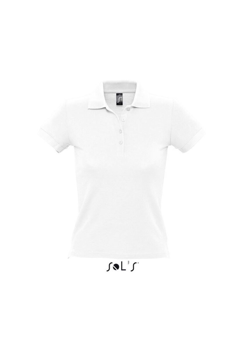 so11310-white-a SOL'S PEOPLE - POLO SHIRT WOMEN - Λευκό