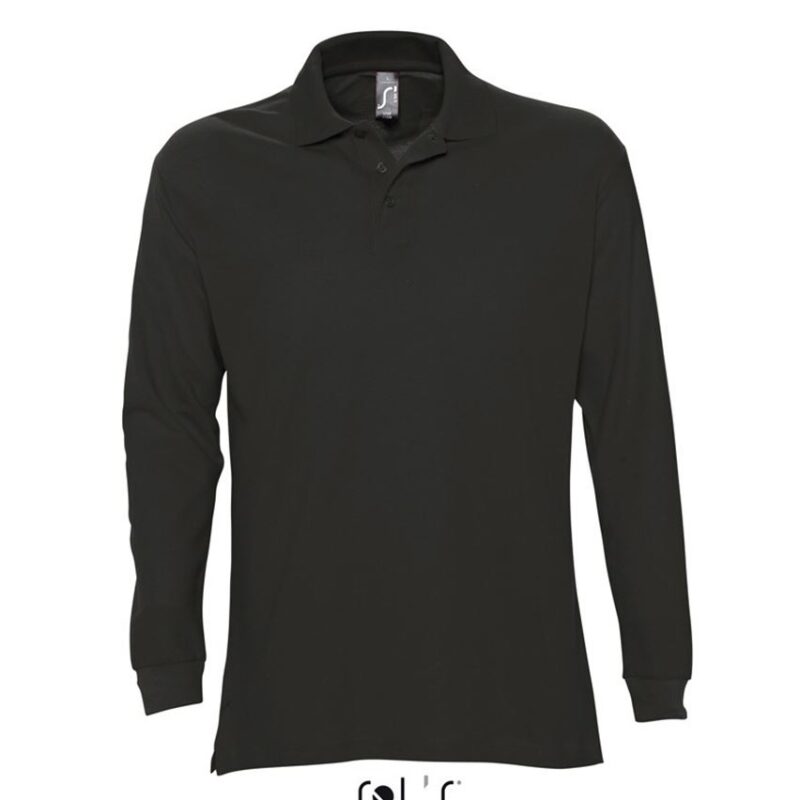 so11328-black-a SOL'S STAR - MEN'S POLO SHIRT - Μαύρο