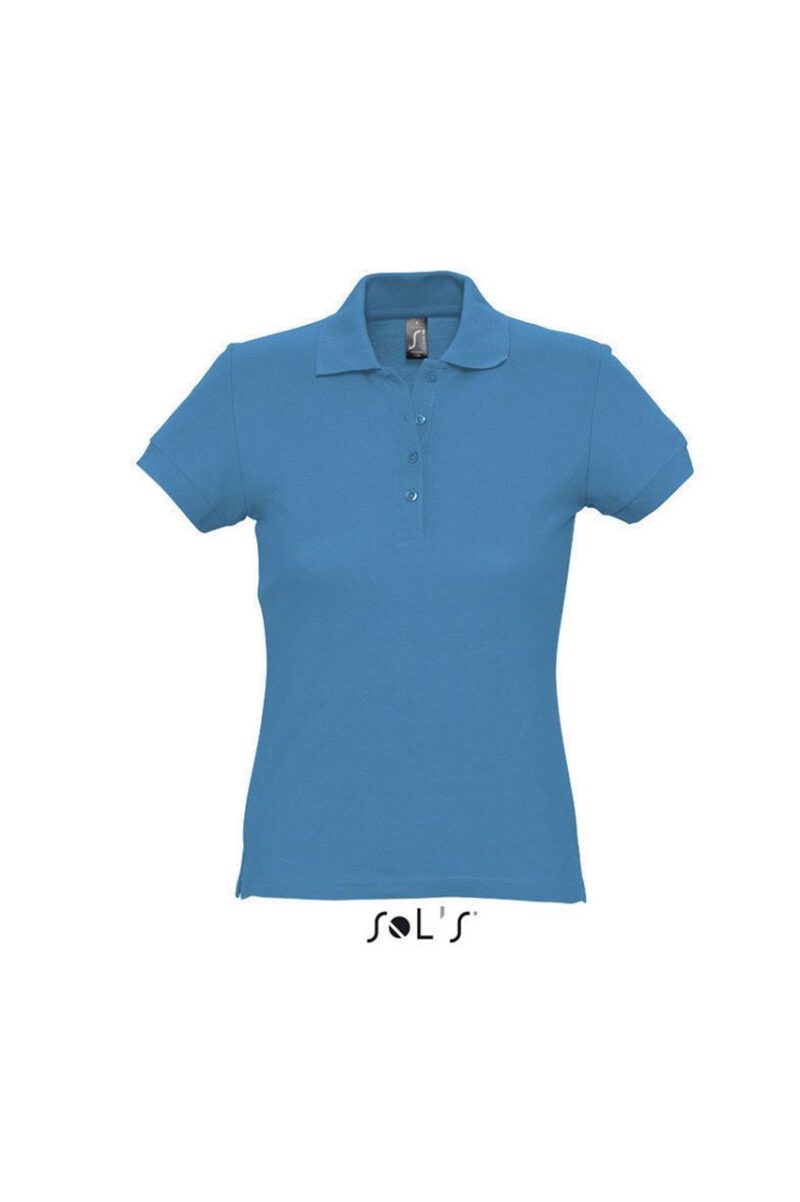 SOL'S PASSION - WOMEN'S POLO SHIRT - Θαλασσί