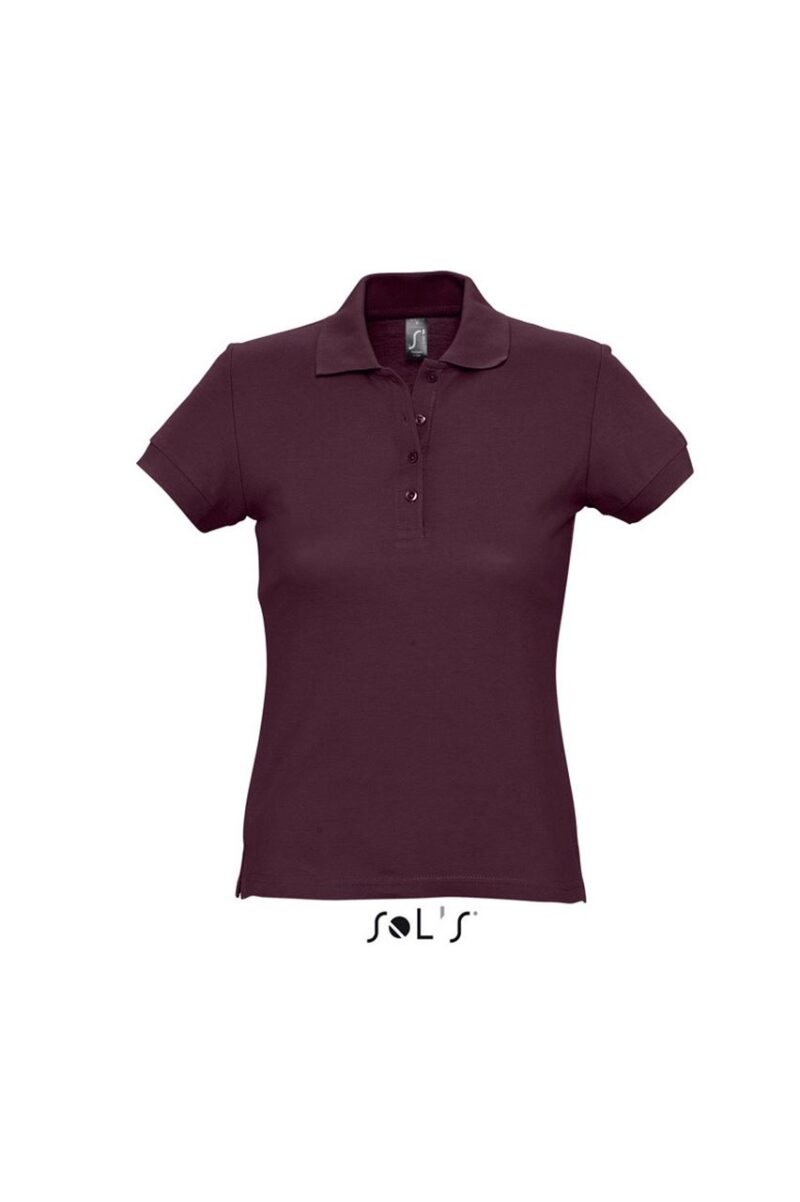 SOL'S PASSION - WOMEN'S POLO SHIRT - μπορντό