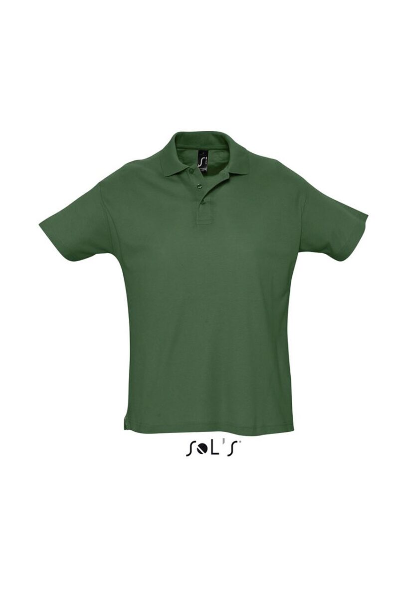 so11342-golf_green-a SUMMER SHIRT II - SOL'S MEN POLO - πράσινο γκολφ